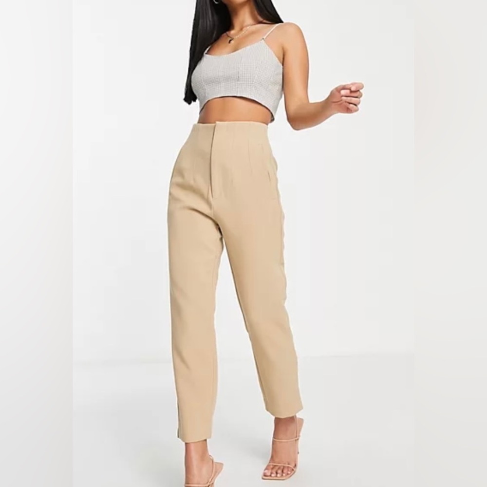 Victoria secret tan ankle pant size 14